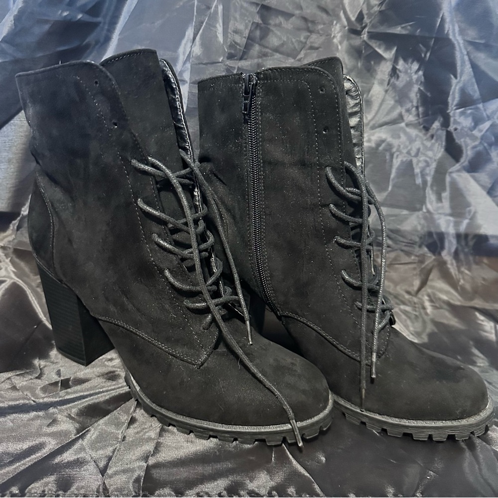 Womens Combat Booties